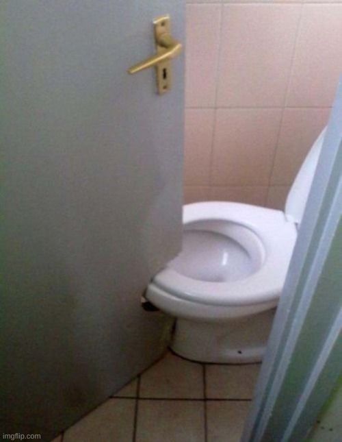 Kinda smart that they knew where it would hit the toilet | made w/ Imgflip meme maker