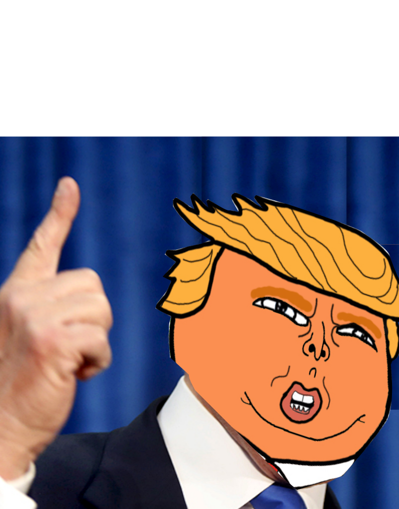 trump gobbo Goblinarinos Blank Meme Template