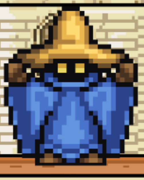 High Quality Black Mage Blank Meme Template