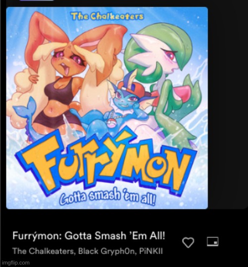 i was just scrolling through recommended songs on spotify and found this horror | made w/ Imgflip meme maker