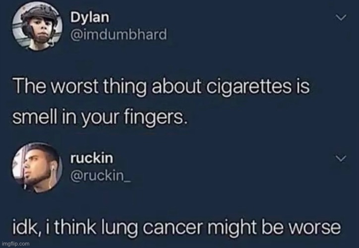 . | image tagged in repost,smoking | made w/ Imgflip meme maker