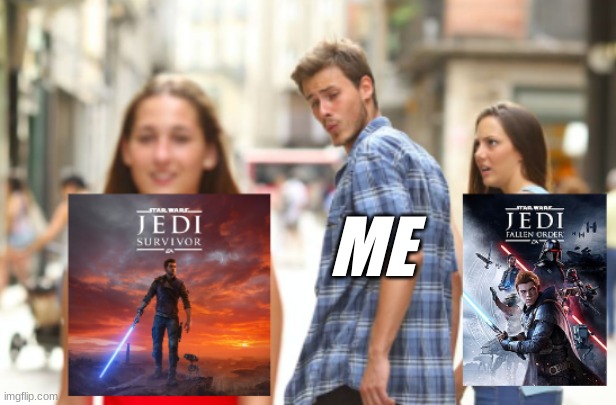 ME | image tagged in jedi | made w/ Imgflip meme maker