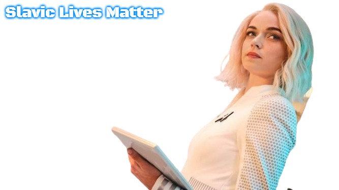 Nurse Chapel Transparent Background | Slavic Lives Matter | image tagged in nurse chapel transparent background,slavic | made w/ Imgflip meme maker