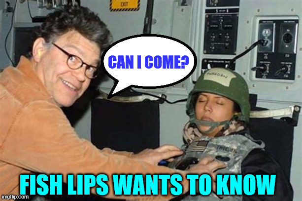 CAN I COME? FISH LIPS WANTS TO KNOW | made w/ Imgflip meme maker