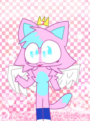 kitty drawn by tulip/cloudii Blank Meme Template