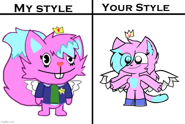 (my style your style version) | made w/ Imgflip meme maker