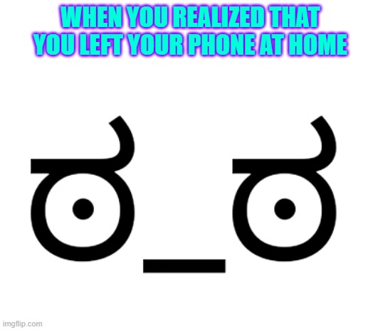 I feel your pain | WHEN YOU REALIZED THAT YOU LEFT YOUR PHONE AT HOME | image tagged in funny | made w/ Imgflip meme maker
