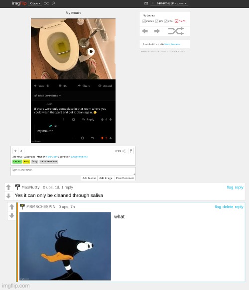 what | image tagged in cursed comment,toilet,cursed,memes | made w/ Imgflip meme maker
