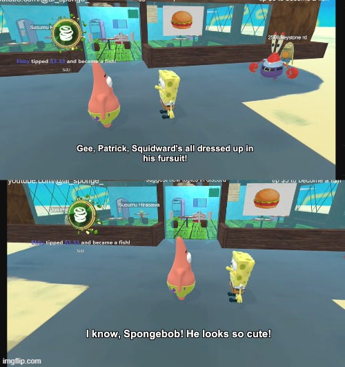 AI sponge L | made w/ Imgflip meme maker