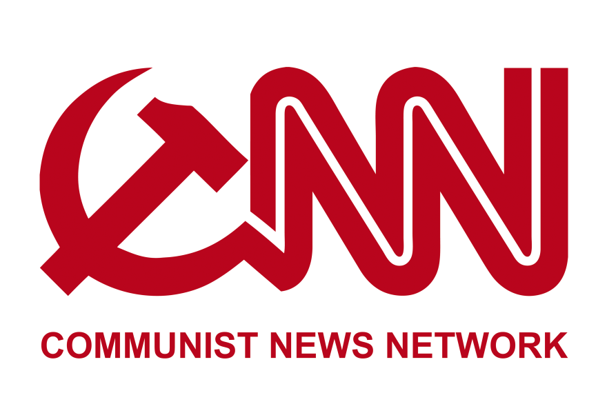 CNN communist news network Blank Meme Template