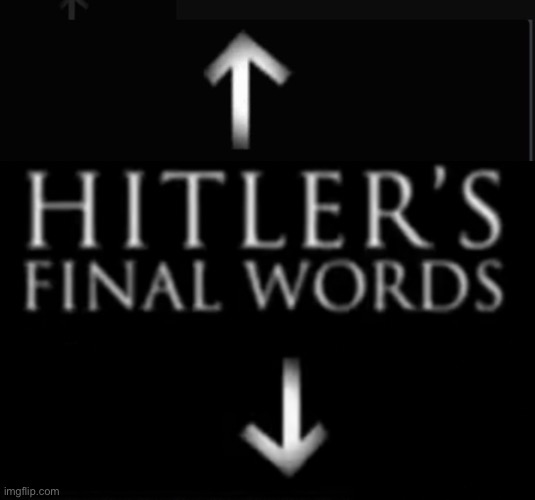 image tagged in hitlers final words,austrian painter's final words | made w/ Imgflip meme maker