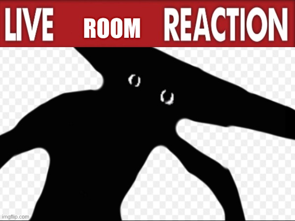 i made a meme about room from boisvert | ROOM | image tagged in memes,horror,uncanny,vhs | made w/ Imgflip meme maker