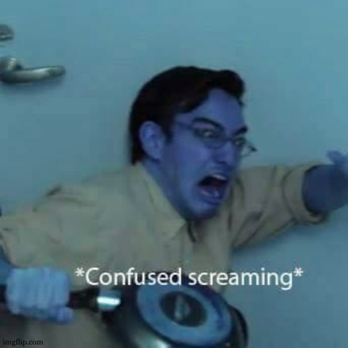 filthy frank confused scream | image tagged in filthy frank confused scream | made w/ Imgflip meme maker
