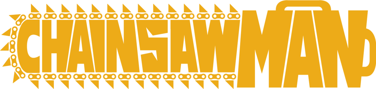 Chainsaw Man logo transparent Blank Meme Template