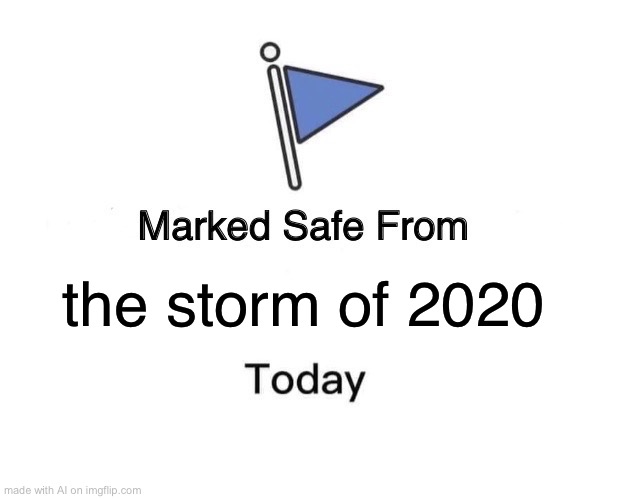 Yes | the storm of 2020 | image tagged in memes,marked safe from,2020 | made w/ Imgflip meme maker