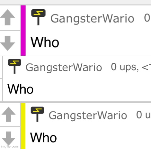 Who | made w/ Imgflip meme maker