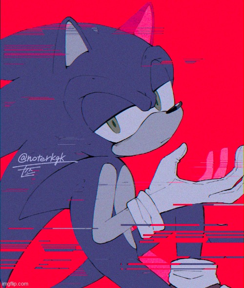 cool sonic fanart #5 (art by historiaallen) - Imgflip