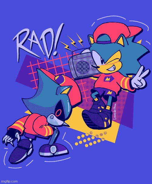 cool sonic fanart #5 (art by historiaallen) - Imgflip