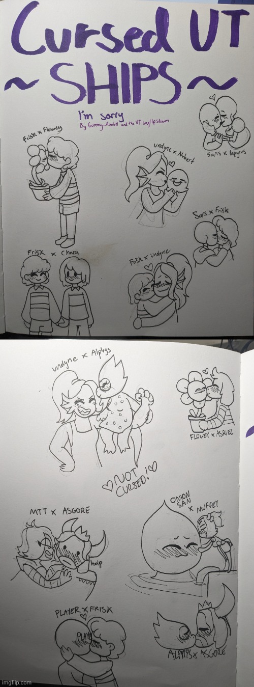 I hate you all so much. Look at what you've forced me to do. I want to die. | image tagged in you've nobody to blame but yourselves,cursed,its just a joke oml,drawing,undertale | made w/ Imgflip meme maker