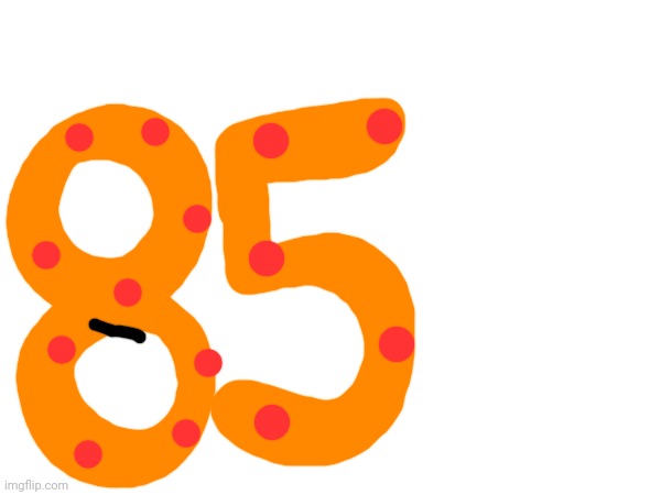 Endless Number 85 for Andy64 | image tagged in 85,endless numbers | made w/ Imgflip meme maker