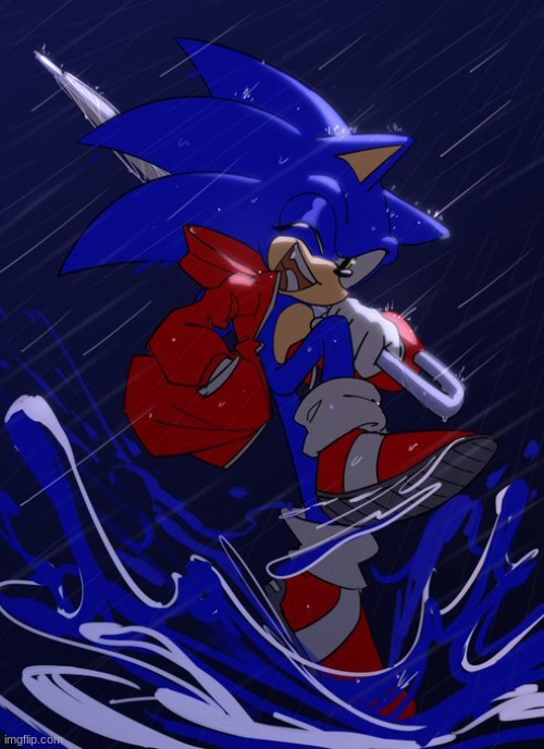 cool sonic fanart #11 (art by chaosrice) - Imgflip