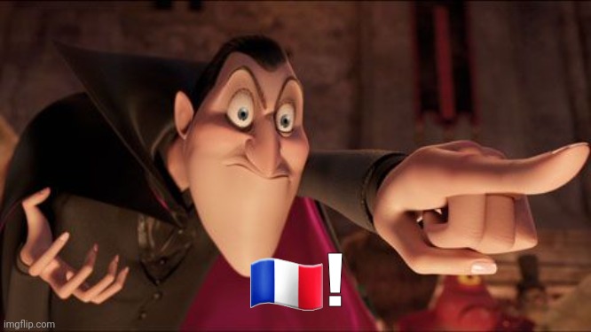 Hotel Transylvania Dracula pointing meme | ??! | image tagged in hotel transylvania dracula pointing meme | made w/ Imgflip meme maker