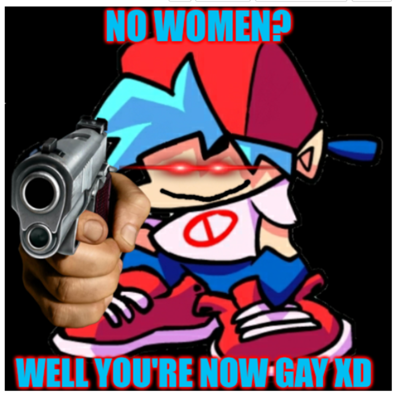 YOU'RE GAY XD Blank Meme Template