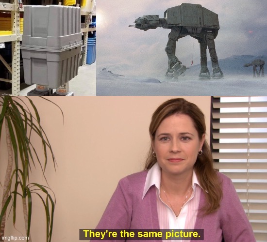 Same pictur | image tagged in they're the same picture,star wars | made w/ Imgflip meme maker