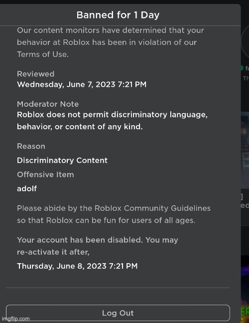 it was tagged anyway | image tagged in banned,banned from roblox | made w/ Imgflip meme maker