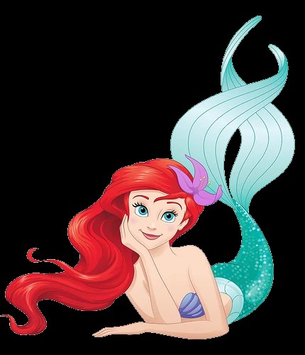 High Quality ariel mermaid Blank Meme Template