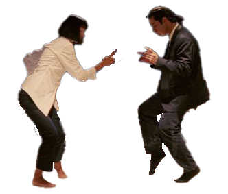 Pulp Fiction Dance Blank Meme Template