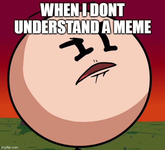 hah? | WHEN I DONT UNDERSTAND A MEME | image tagged in memes | made w/ Imgflip meme maker