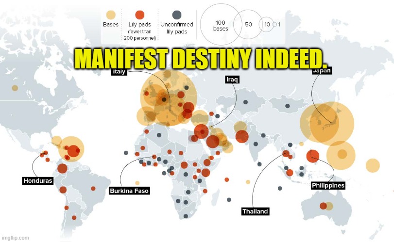 MANIFEST DESTINY INDEED. | made w/ Imgflip meme maker