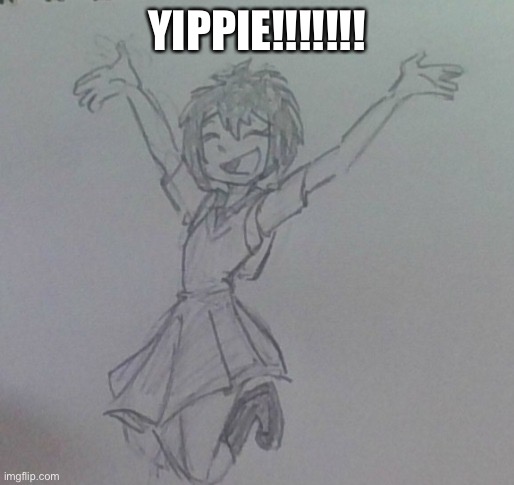 I love her | YIPPIE!!!!!!! | made w/ Imgflip meme maker