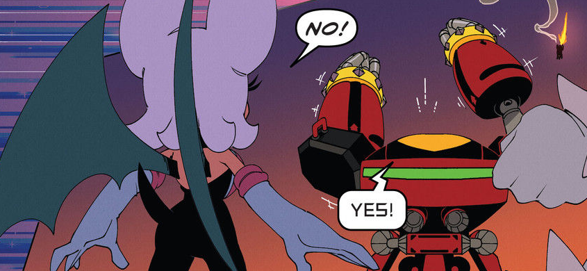 rouge yes and omega no Blank Meme Template