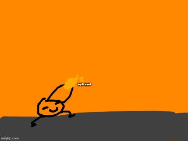 orange bob | squirt squirt | made w/ Imgflip meme maker