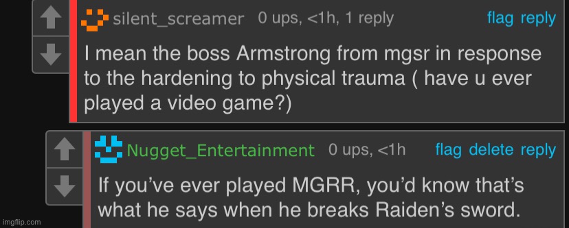 sorry mate, but i’m the bigger metal gear nerd | made w/ Imgflip meme maker