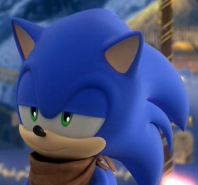 sonic smirk Blank Meme Template