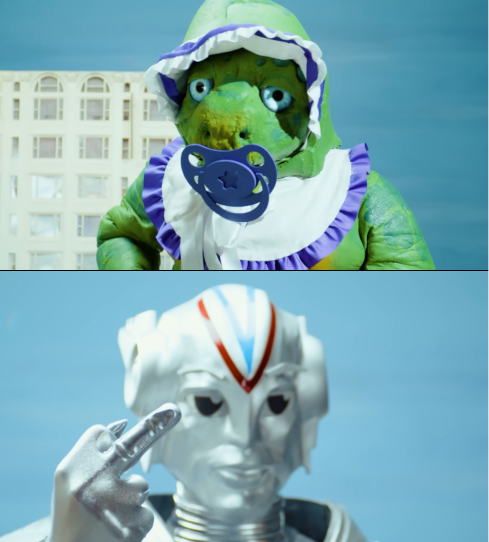 Ginormo Flip Off Blank Meme Template