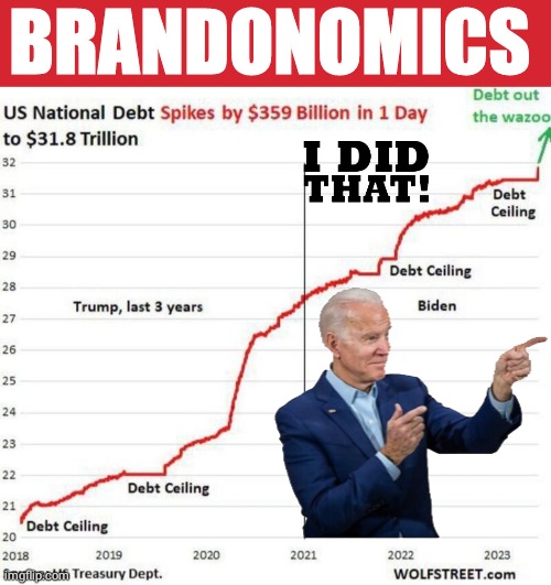 Brandonomics wreck the economy | BRANDONOMICS | image tagged in memes,keep calm and carry on red,joe biden worries | made w/ Imgflip meme maker