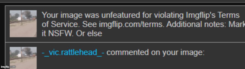 mf I cant mark it nsfw after I already submitted it | made w/ Imgflip meme maker