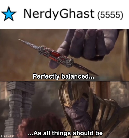 sorry if i blind you with light mode | image tagged in thanos perfectly balanced as all things should be,nerdy,ghast | made w/ Imgflip meme maker