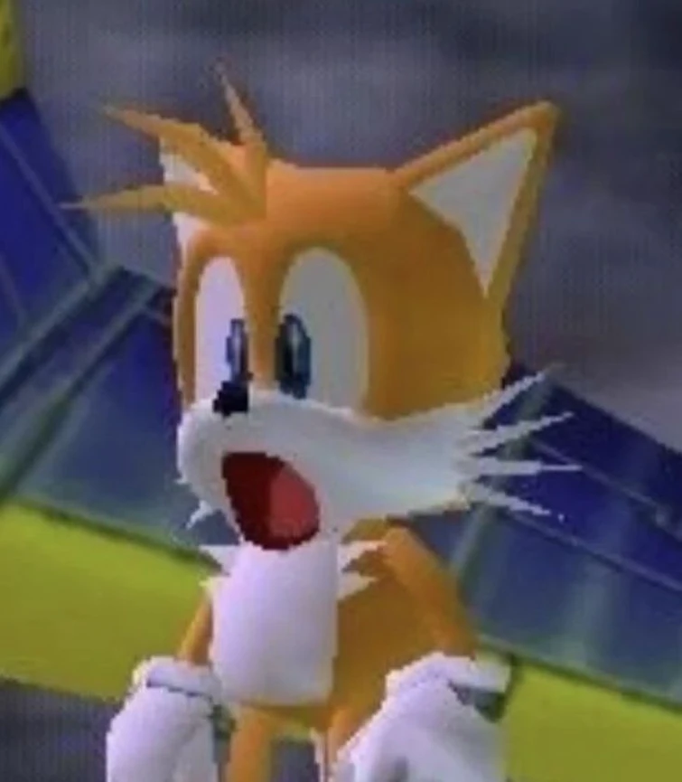 High Quality tails gasp Blank Meme Template