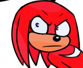 knuckles listen Blank Meme Template