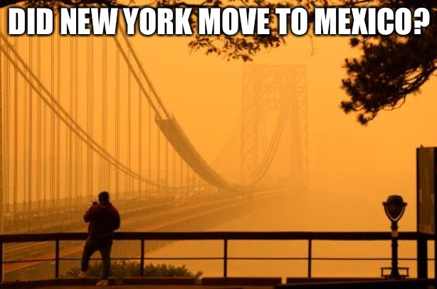 DID NEW YORK MOVE TO MEXICO? | image tagged in memes | made w/ Imgflip meme maker