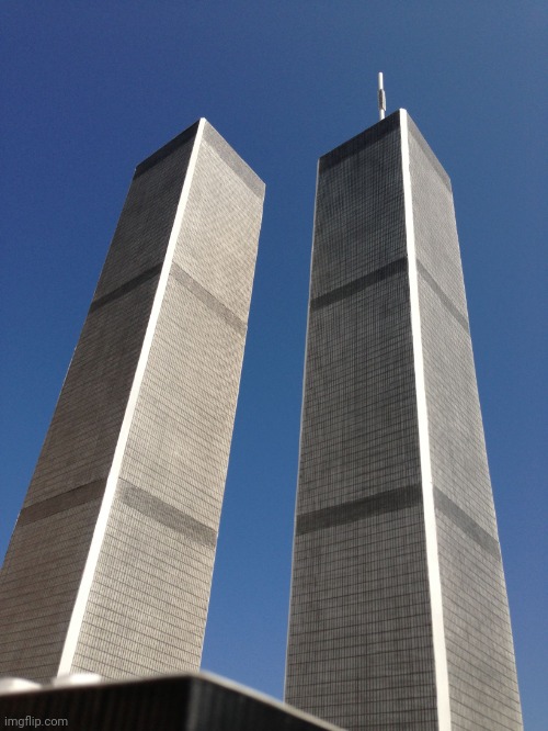 Twin Towers | image tagged in twin towers | made w/ Imgflip meme maker