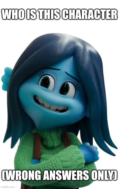 Ruby Gillman 2 (Normal Form) | WHO IS THIS CHARACTER; (WRONG ANSWERS ONLY) | made w/ Imgflip meme maker