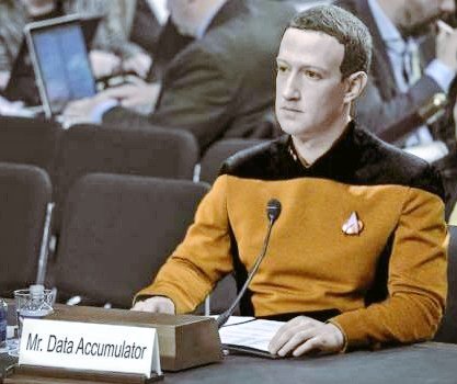 Zuckerberg Data Blank Meme Template