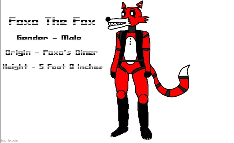 My FNaF Animatronic OC | image tagged in fnaf | made w/ Imgflip meme maker