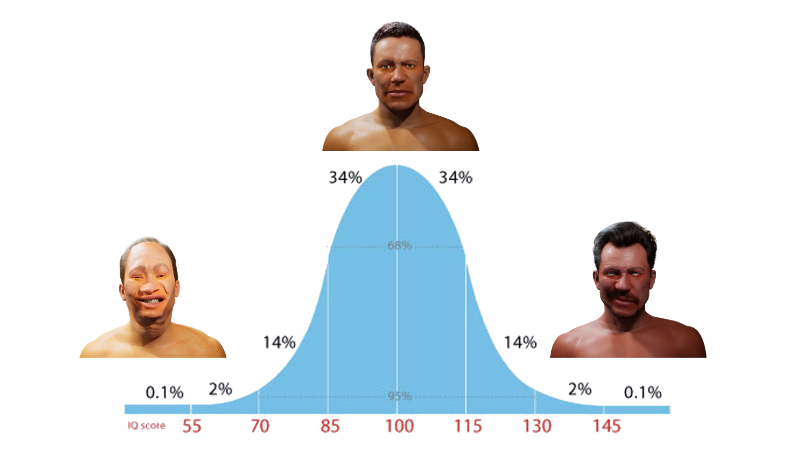 High Quality Bell Curve Rethards Blank Meme Template